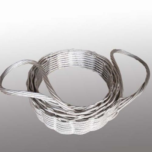 flat woven wire rope belt sling