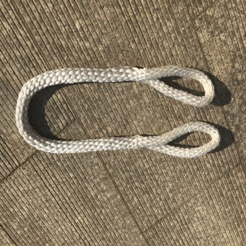 double eyes braided nylon rope 