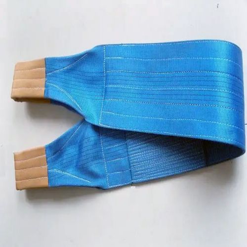 Two-ply polyester webbing sling