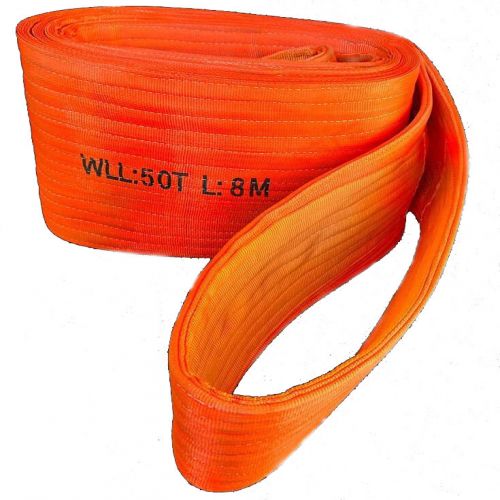 wide heavy duty lift belt sling