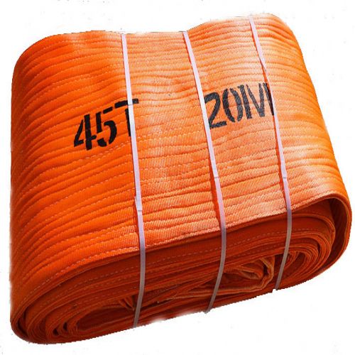 10 ton 20 ton 30 ton 40 ton 50 ton polyester webbing sling lifting belt
